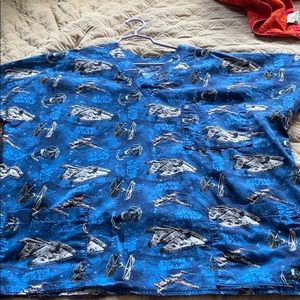 Star Wars scrub top